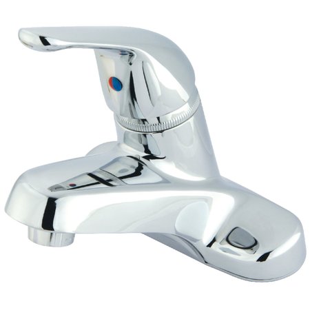 KINGSTON BRASS GKB541G Single-Handle 4" Centerset Bathroom Faucet, Polished Chrome GKB541G